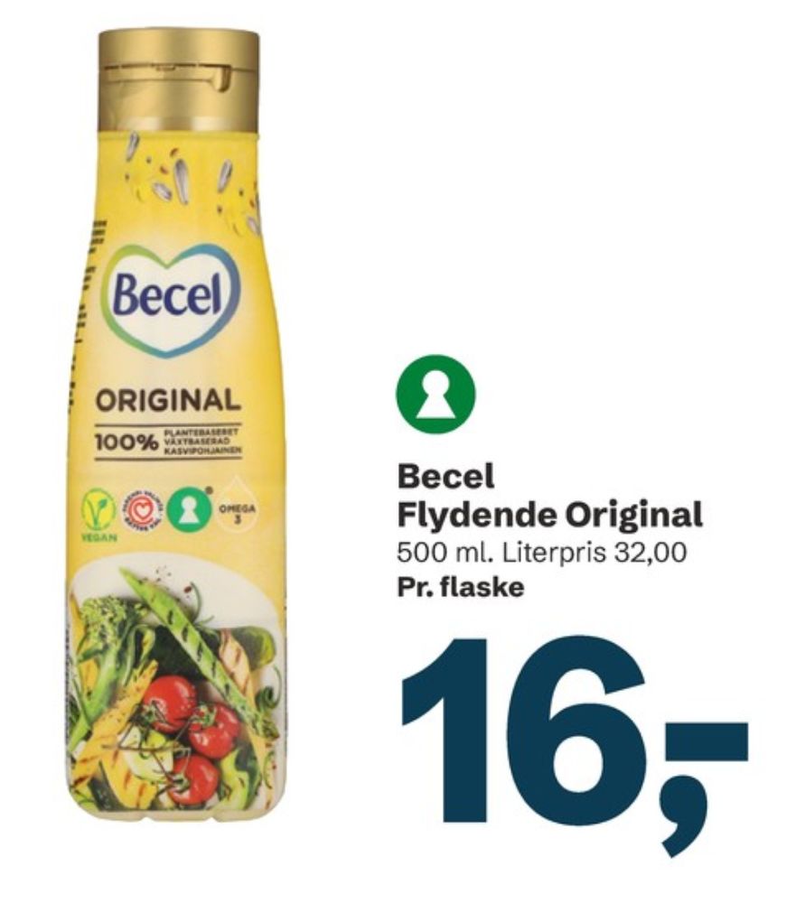 Becel, Margarine-flydende