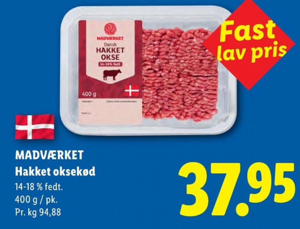 Danish Crown, Hakket Okse og Grønt 35%