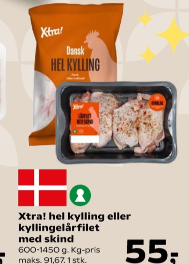 Xtra, Kylling