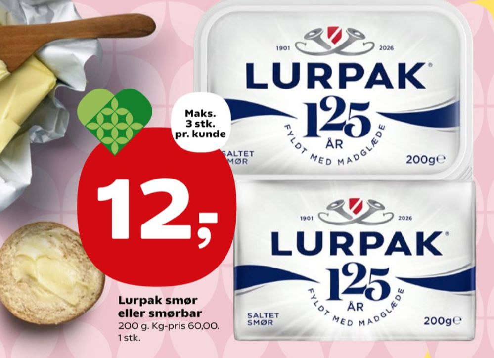 Lurpak, Smørbar