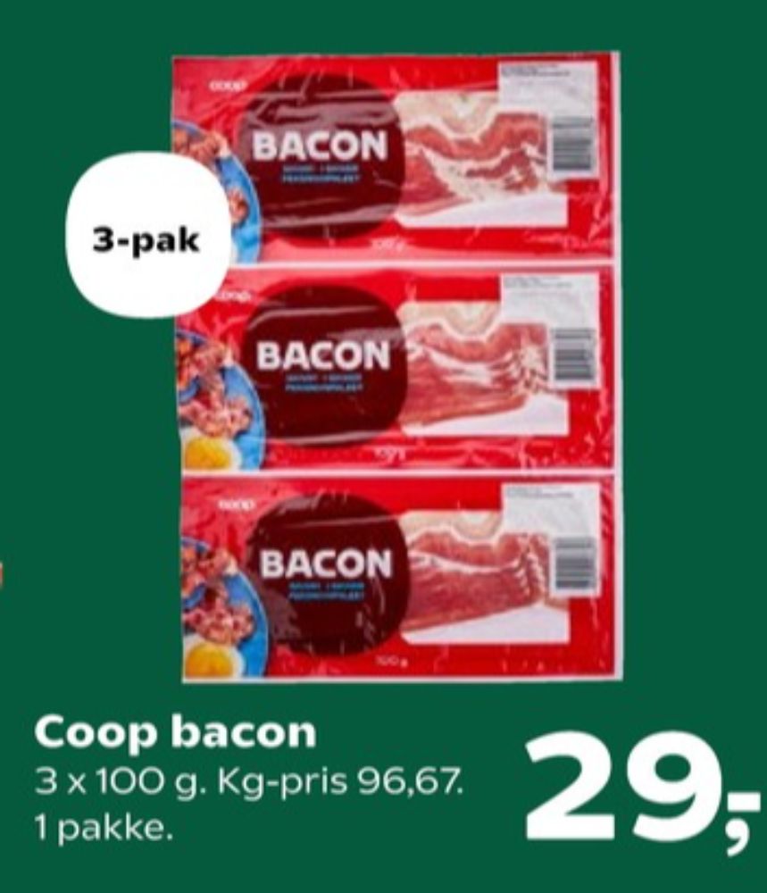 Coop, Baconskiver