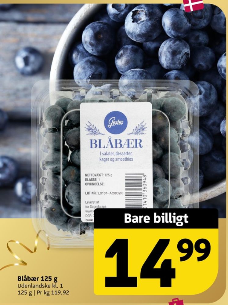 Gestus, Blåbær