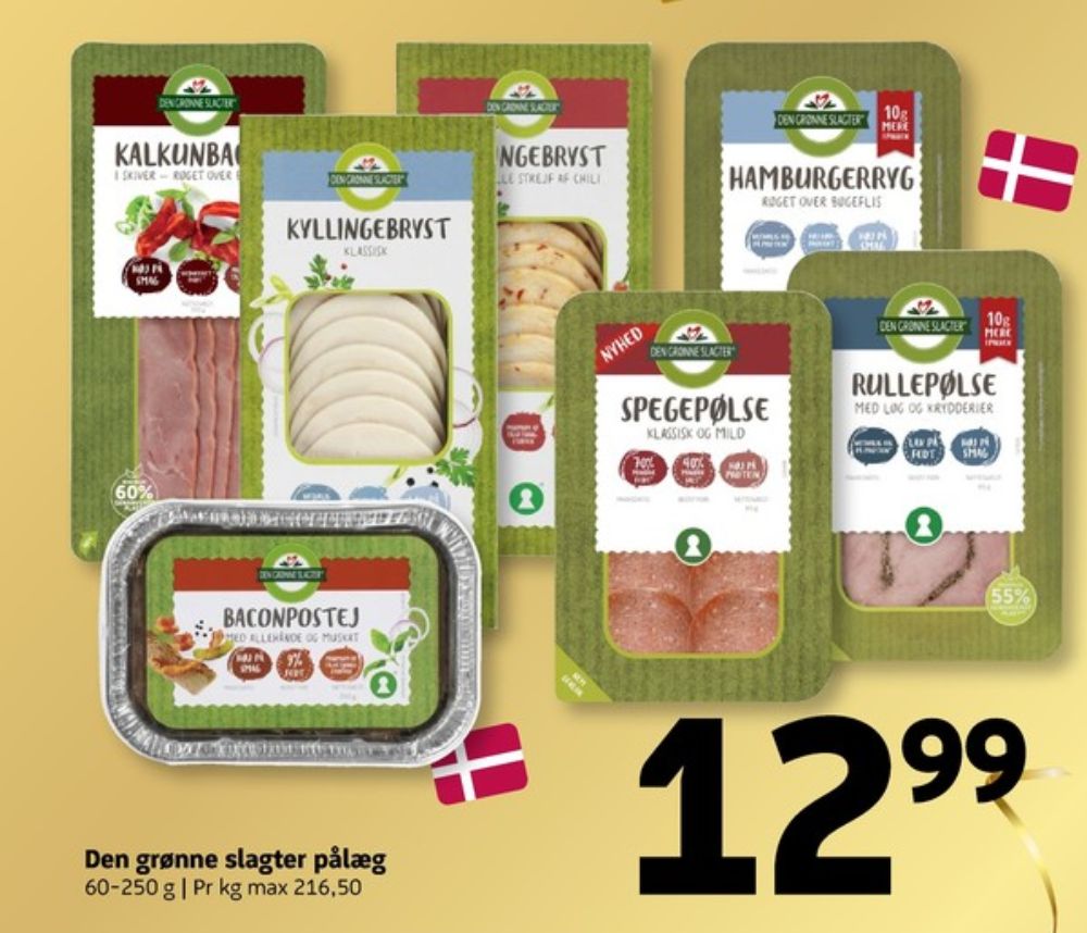 Den Grønne Slagter, Kalkunbacon
