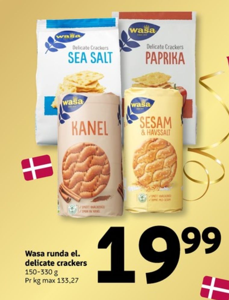 Wasa, Kanel knækbrød