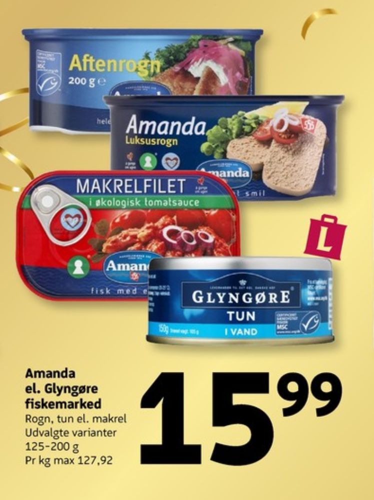 Amanda Seafood, Luksusrogn