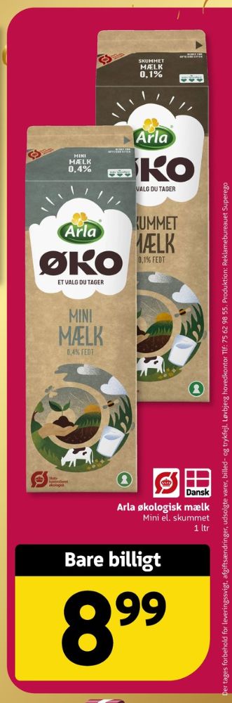 Arla, Skummetmælk 0,1%