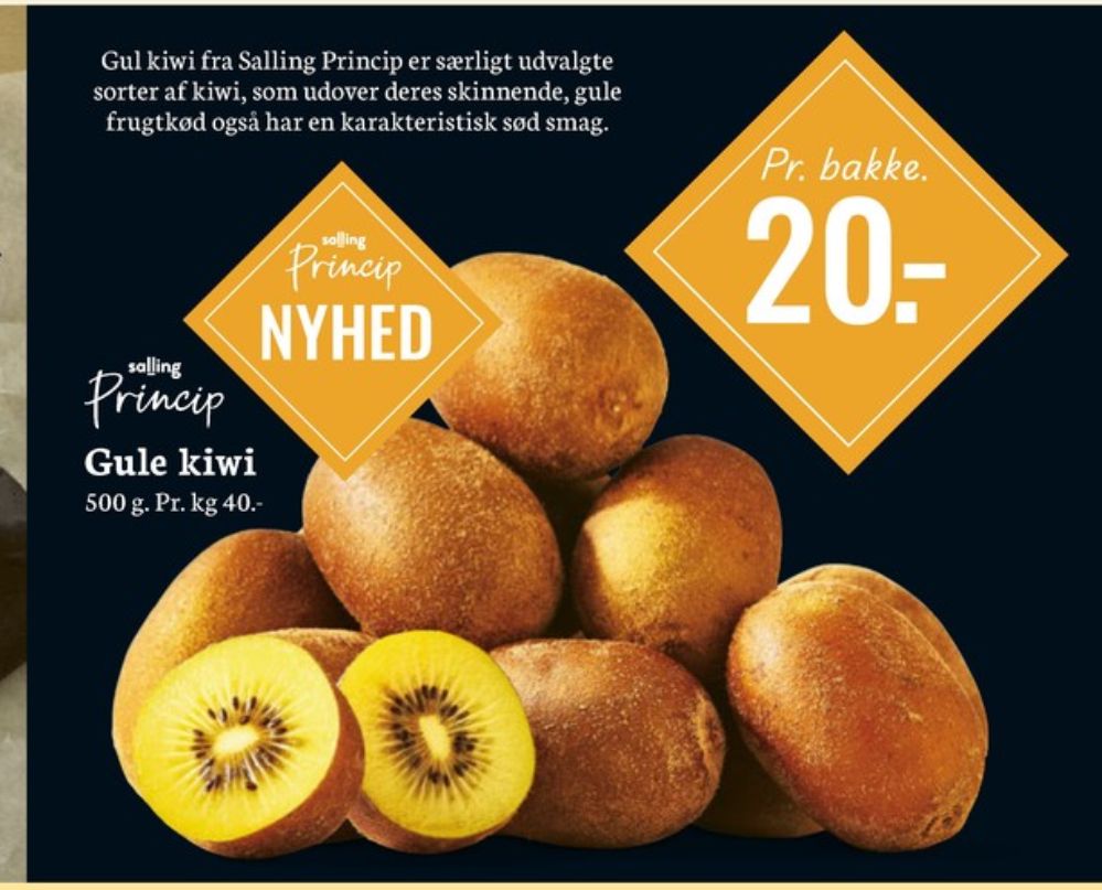 Salling Princip, Kiwi Gule