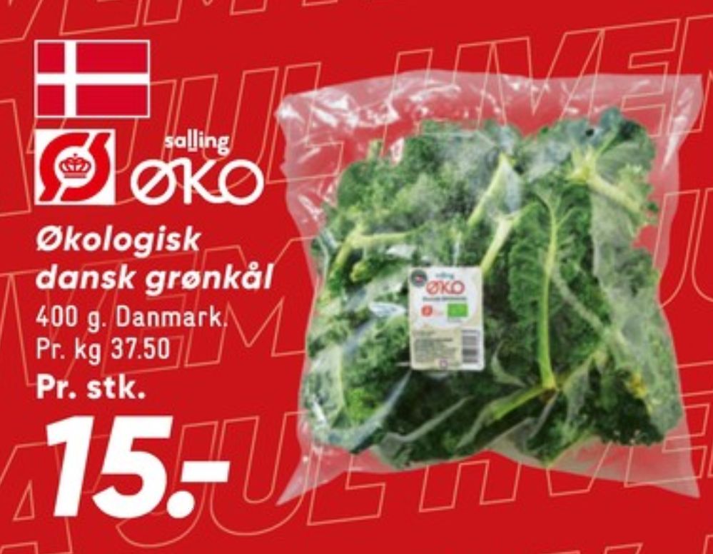 Salling ØKO, Grønkål