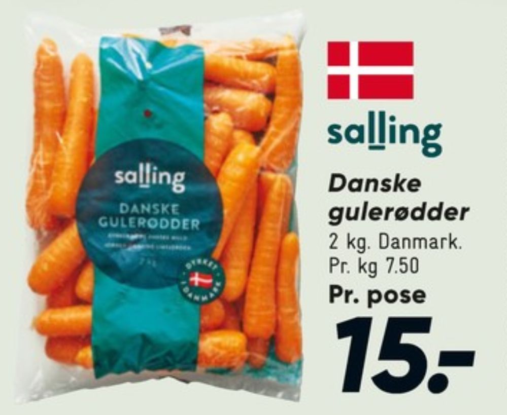 Salling, Gulerødder