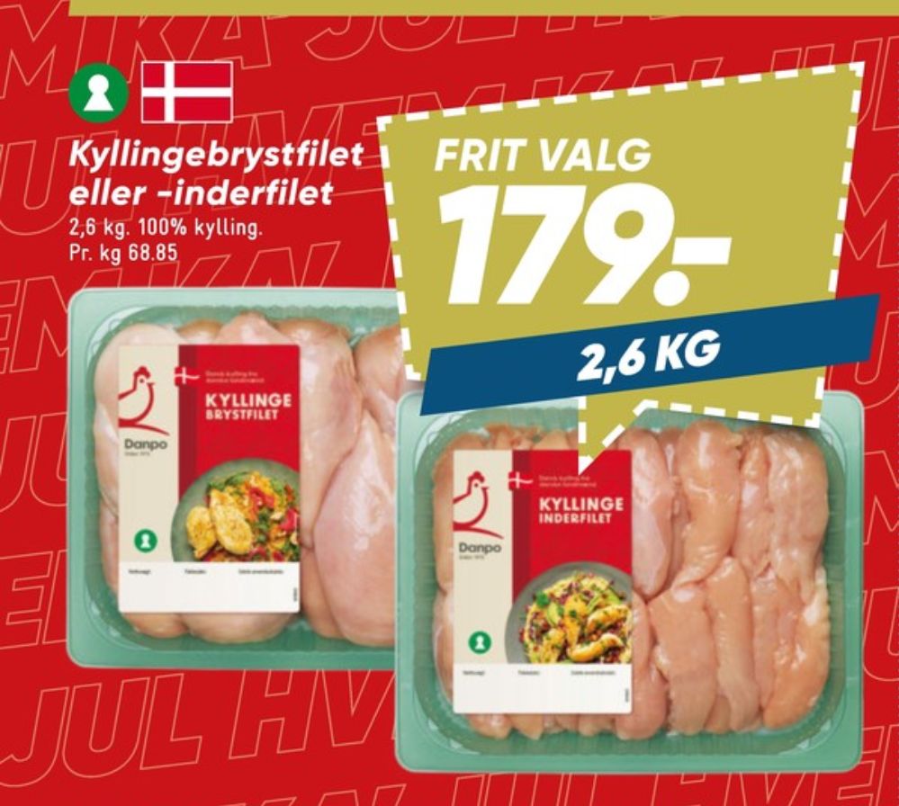 Danpo, Kyllingebrystfilet