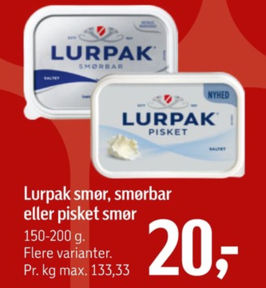 Lurpak, Smør Saltet
