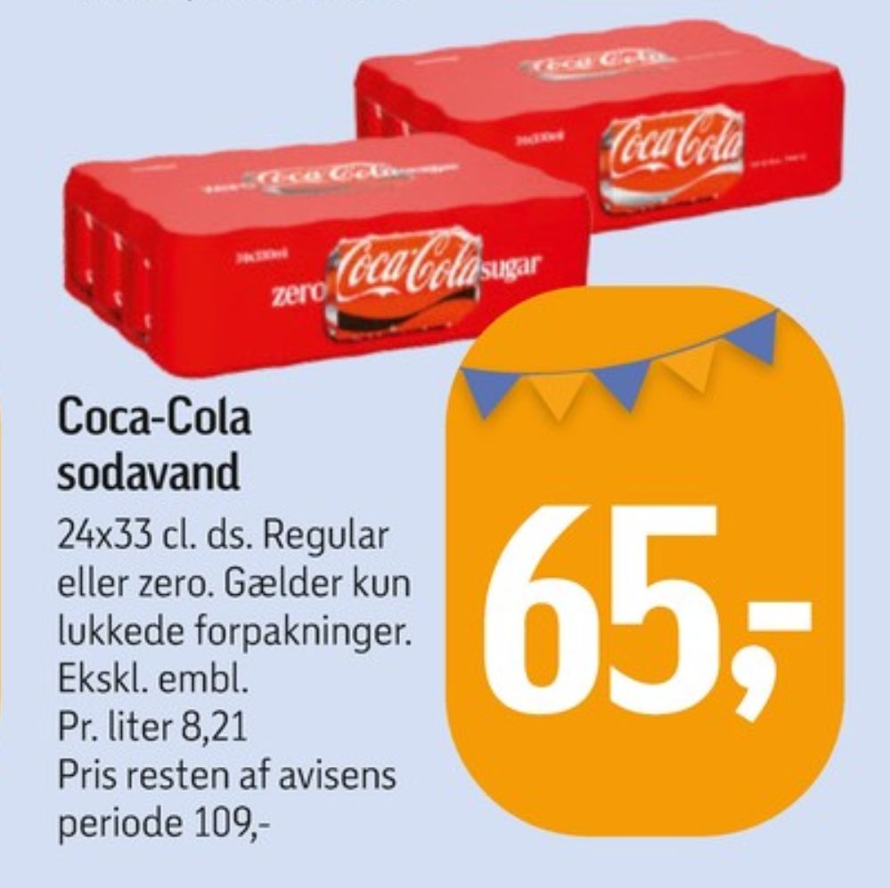 Coca Cola Zero, Cola 24 pk.