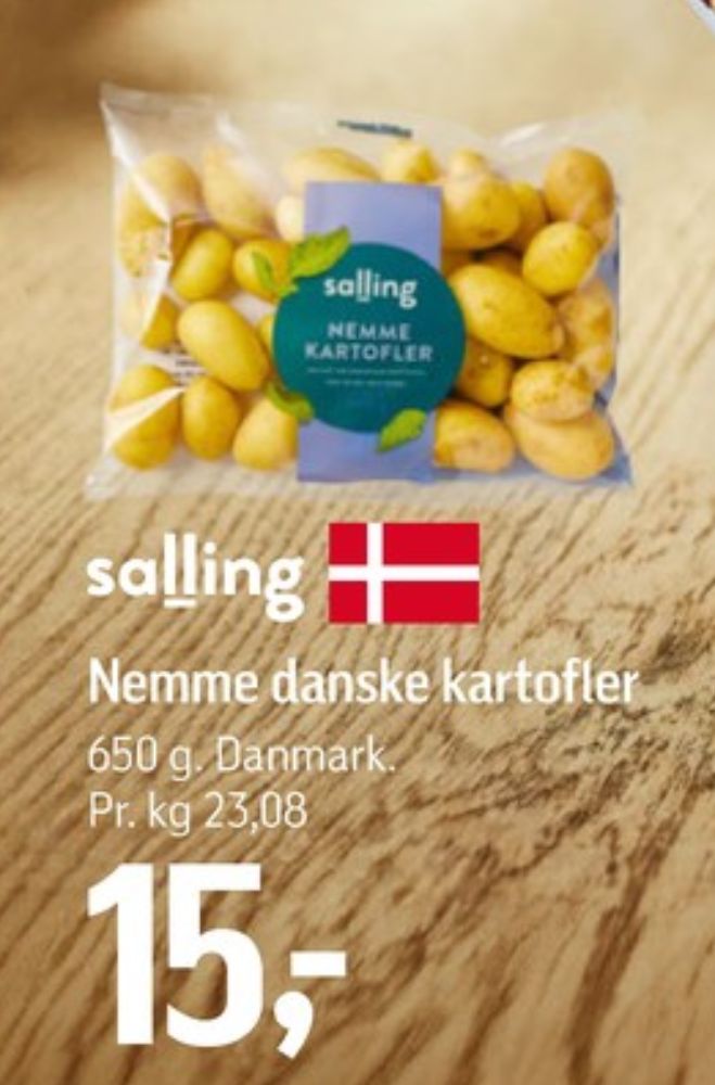 Salling, Kartofler