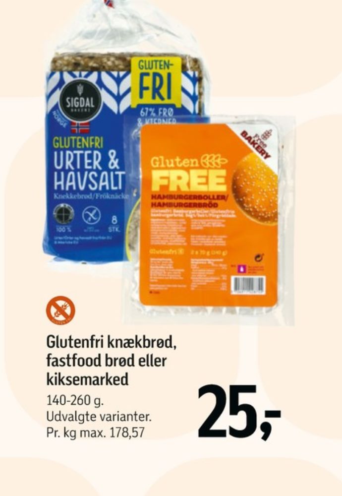 Sigdal, Urter & Havsalt knækbrød