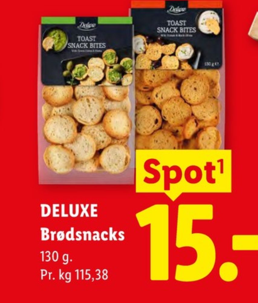 Deluxe, Bread Snack Bites