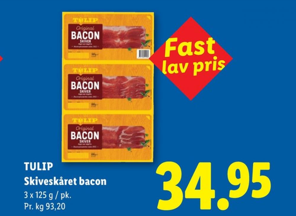 Tulip, Baconskiver