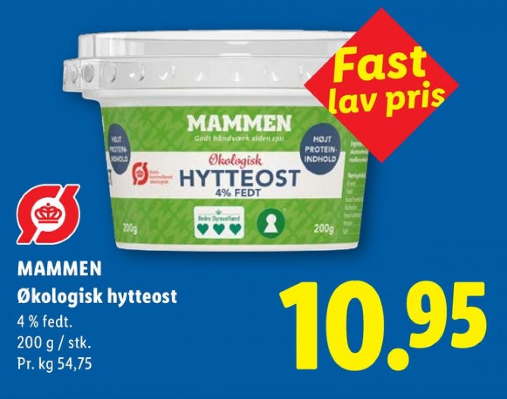 Mammen, Hytteost 4%
