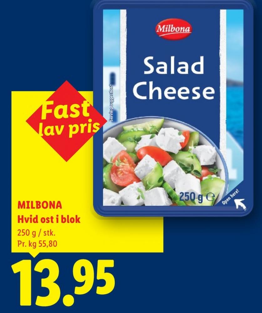 Milbona, Salatost