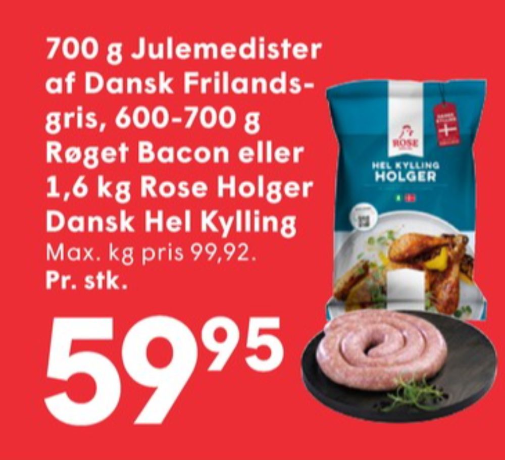 FRILAND Frilandsgris, Medister