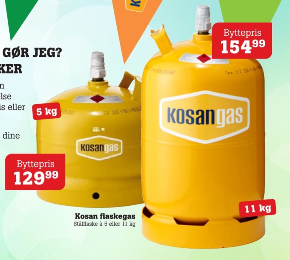 Kosan, Gasflaske