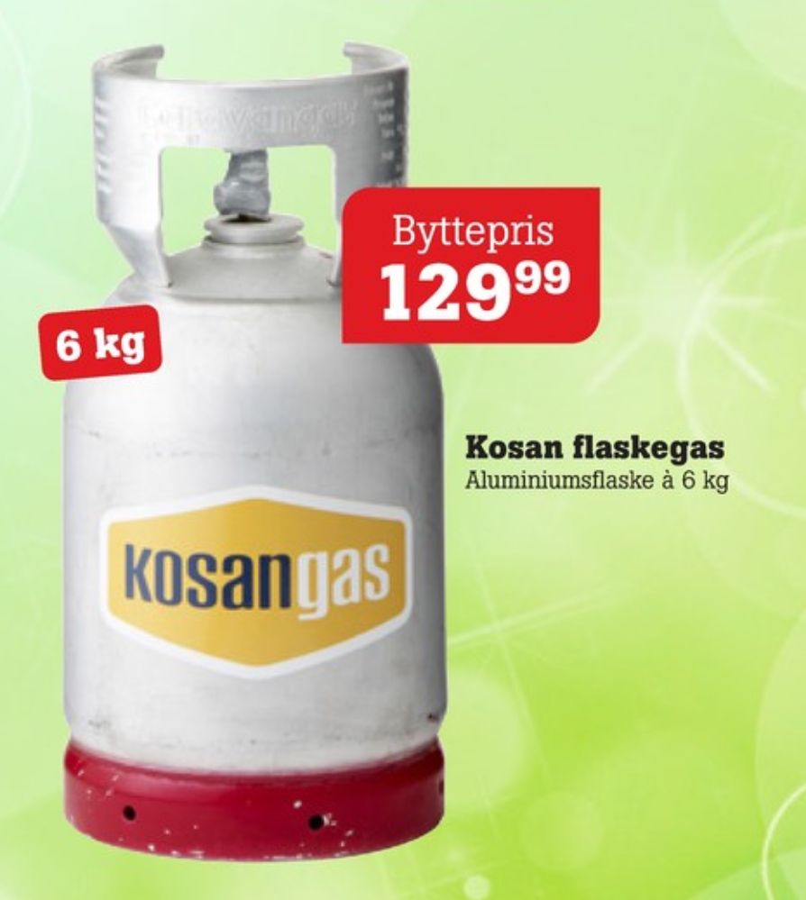 Kosan, Gasflaske