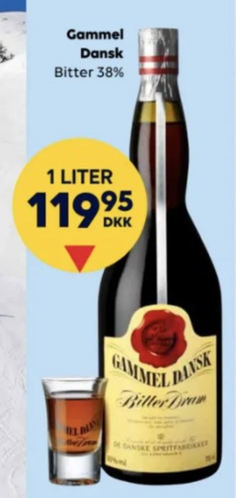 Gammel Dansk, Bitter