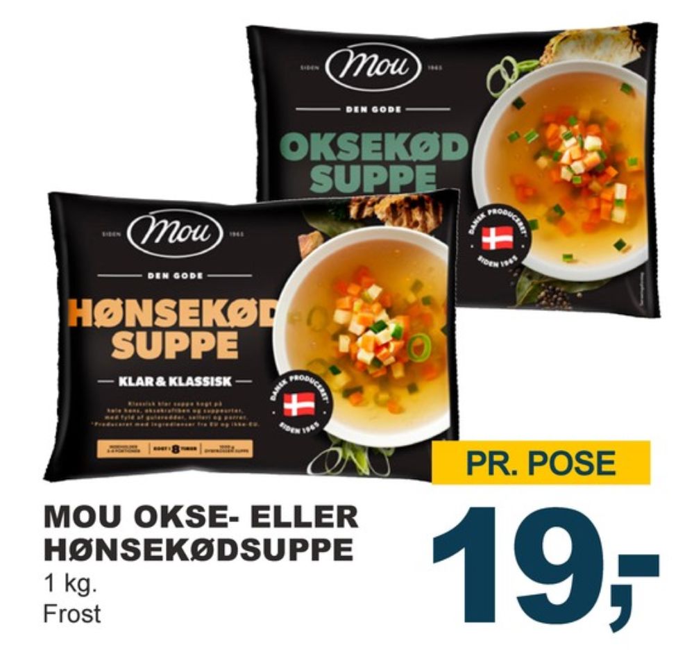 Mou Klar & Klassisk, Oksekødssuppe