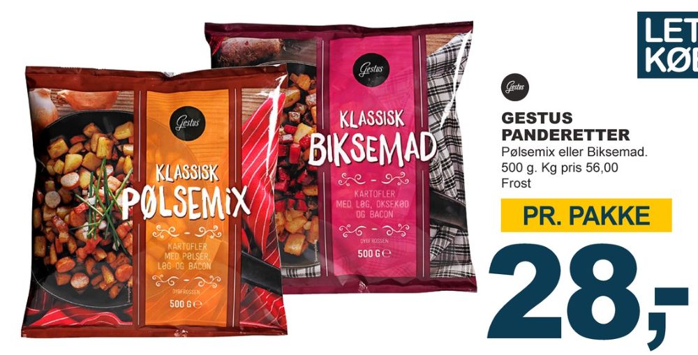 Gestus, Pølsemix