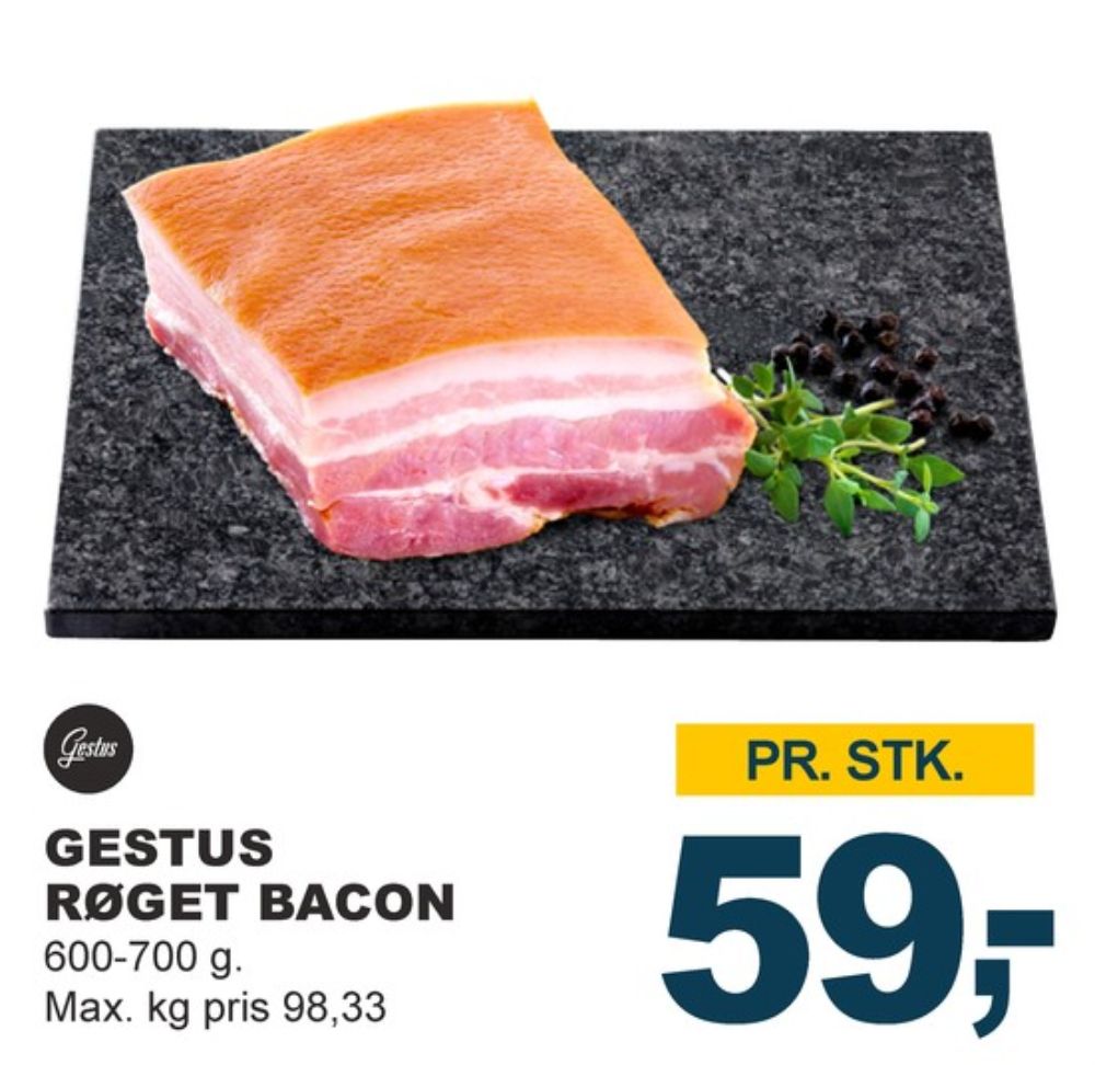 Gestus, Bacon
