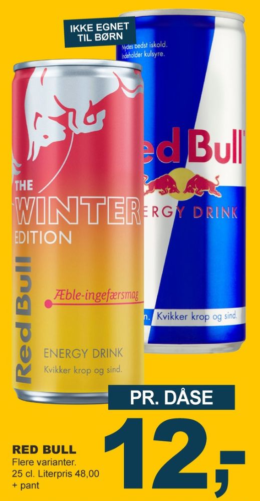 Red Bull Energy, Energidrik