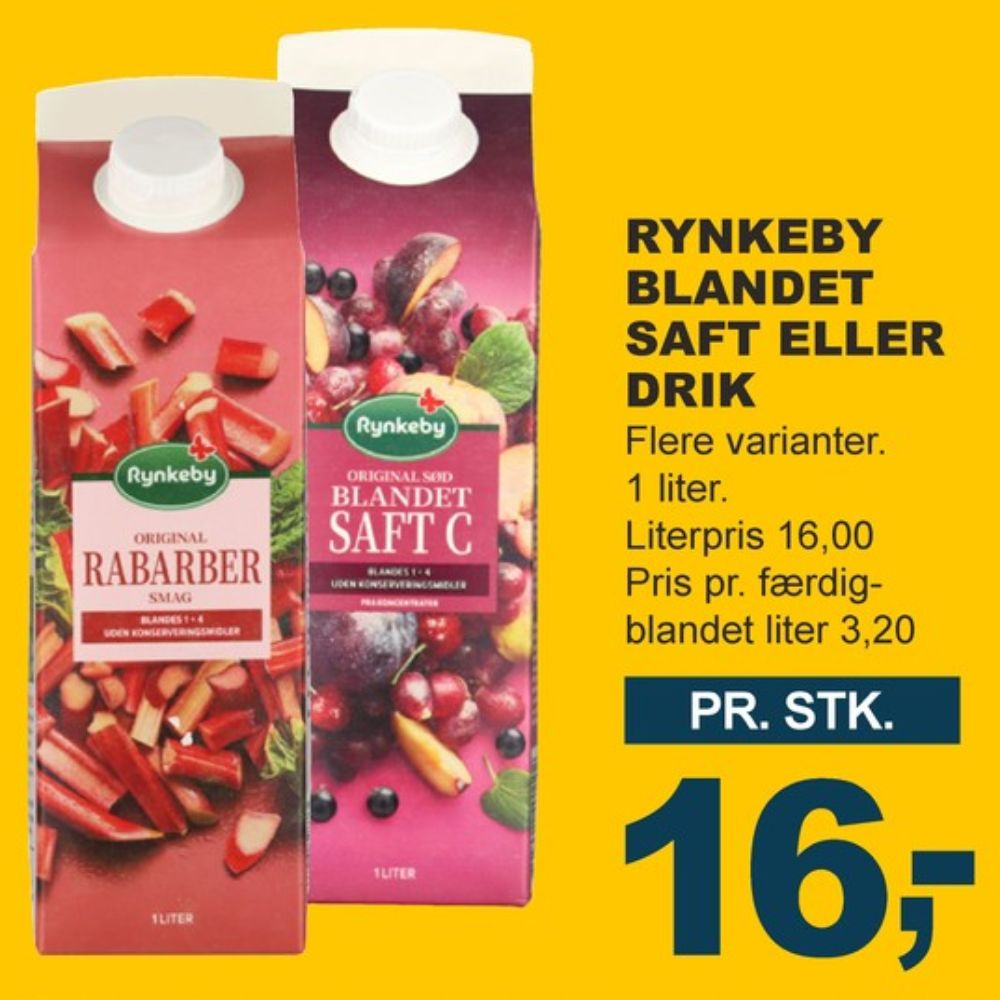 Rynkeby, Blandet Saft C