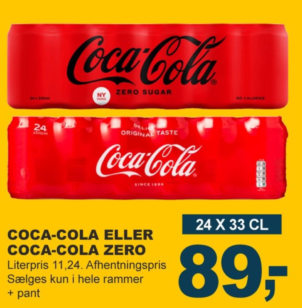 Coca Cola, Cola 24 pk.