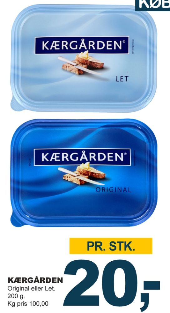 Kærgården, Smørbar Let