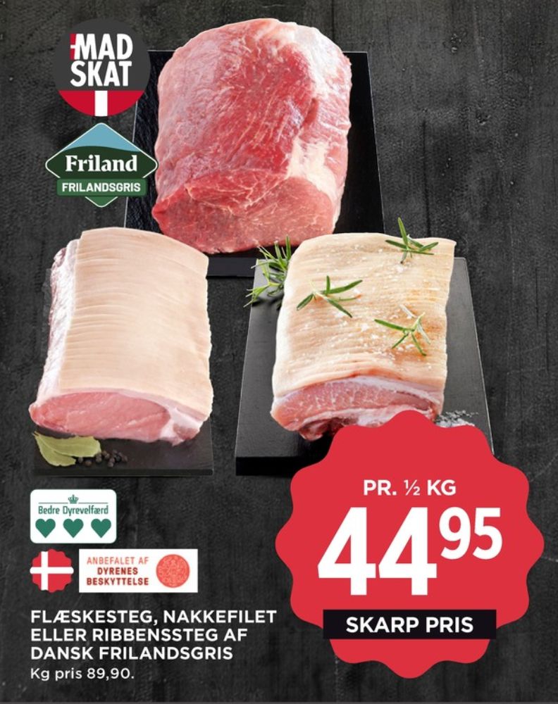 FRILAND Frilandsgris, Nakkefilet