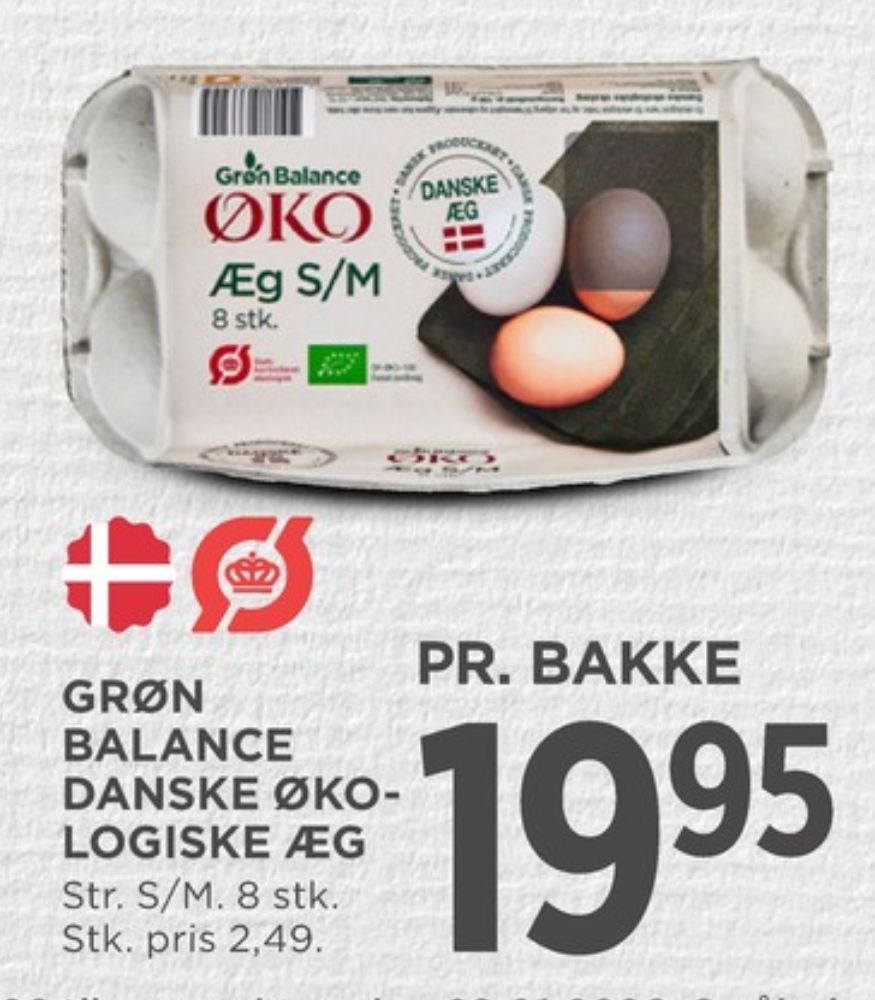 Grøn Balance, Øko Æg S/M