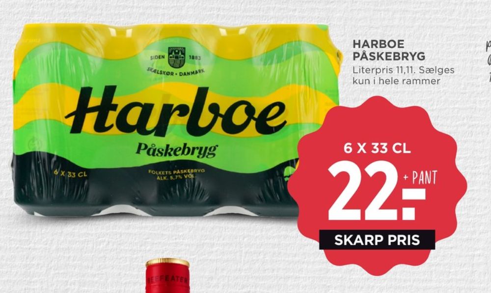 Harboe Påskebryg, Øl 6 pk.