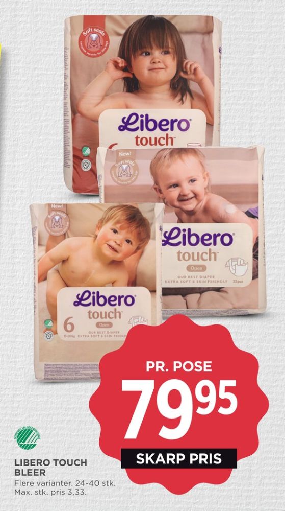 Libero Touch, Bleer str 5 9-14 kg