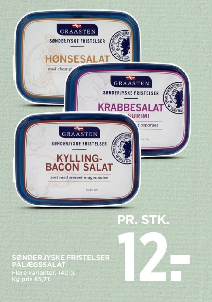 Graasten Sønderjyske Fristelser, Kylling & Baconsalat