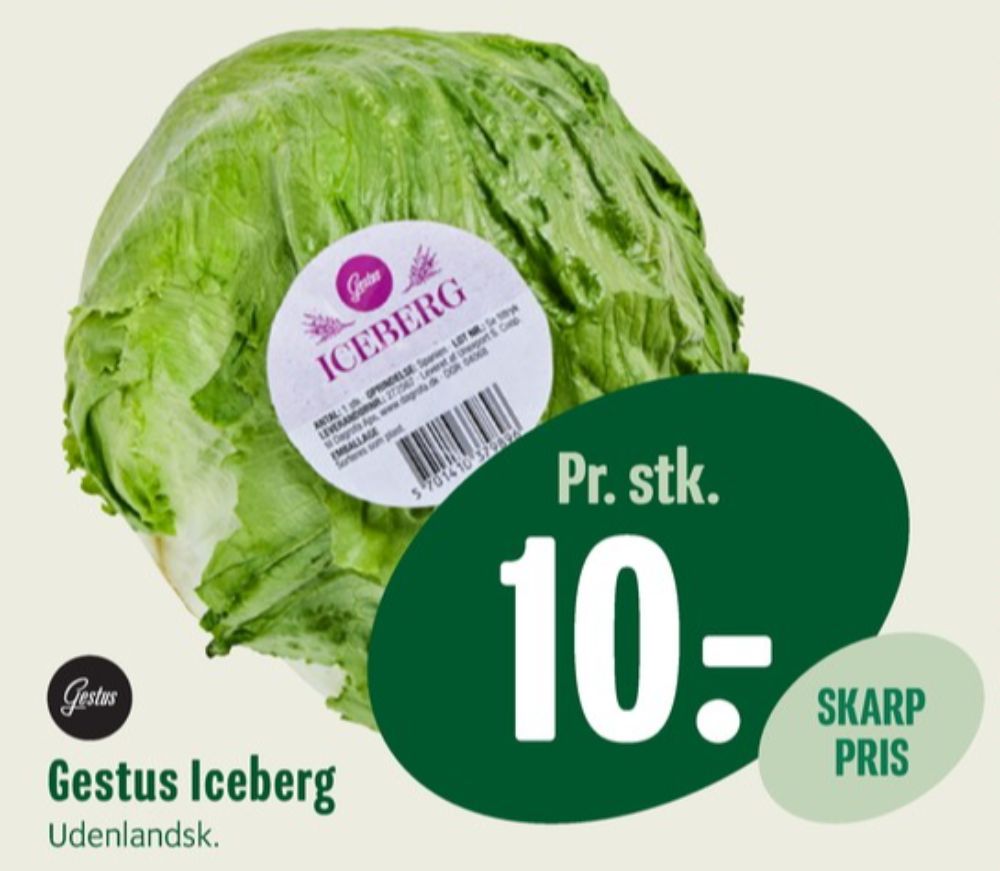 Gestus, Icebergsalat