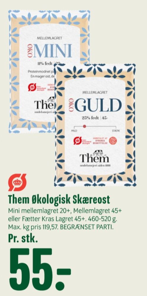 Them Ost, Skæreost Fætter Kras lagret