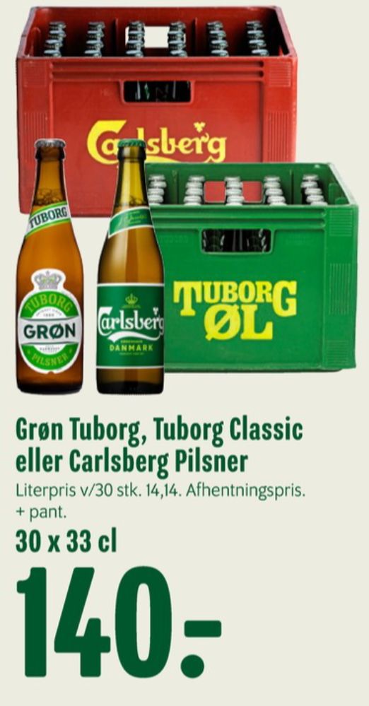 Carlsberg Pilsner, Øl