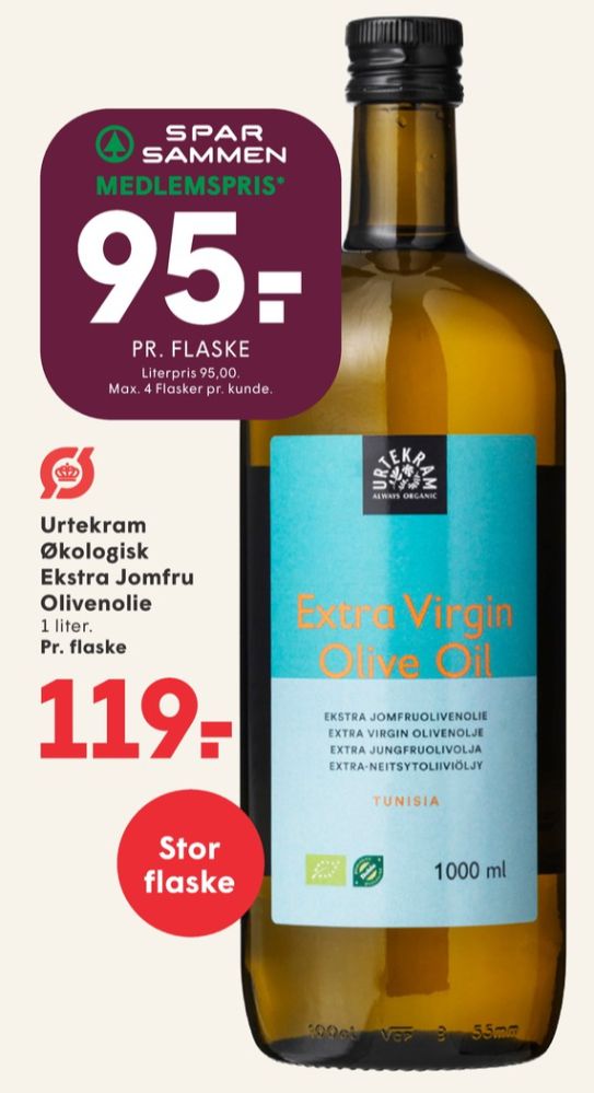 Urtekram, Olivenolie