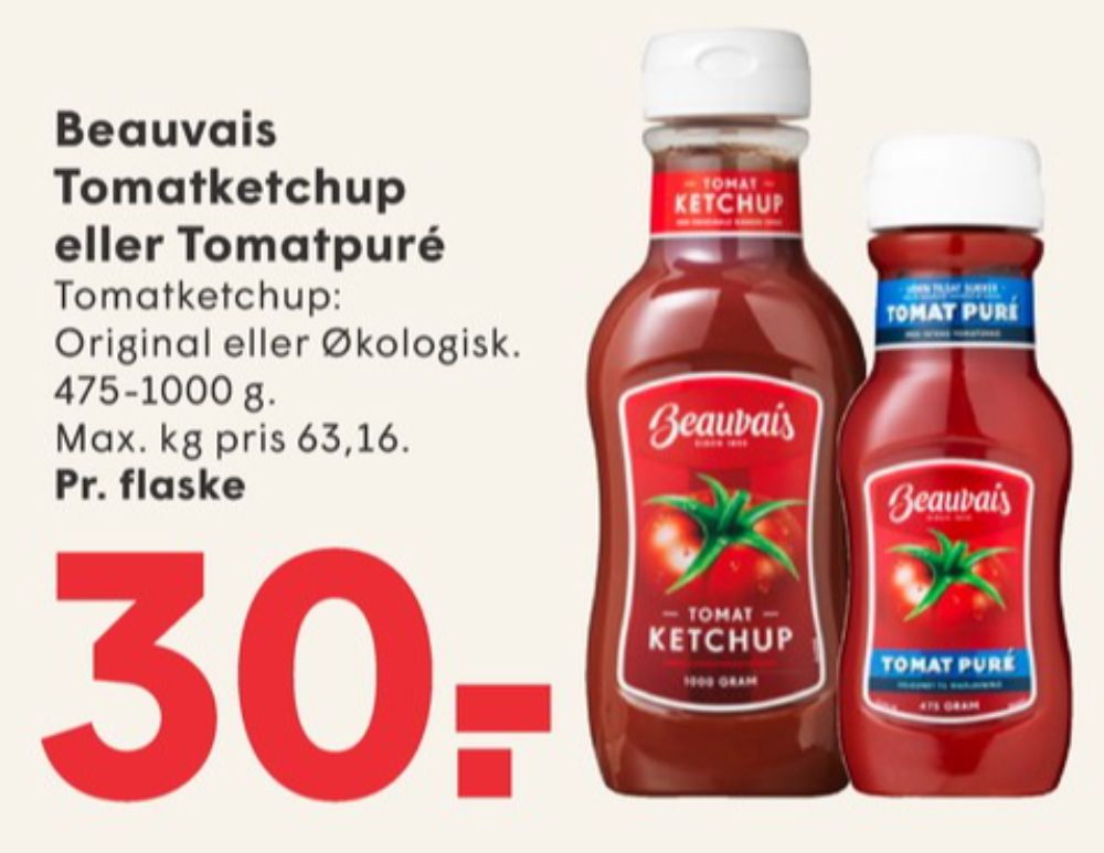 Beauvais, Ketchup