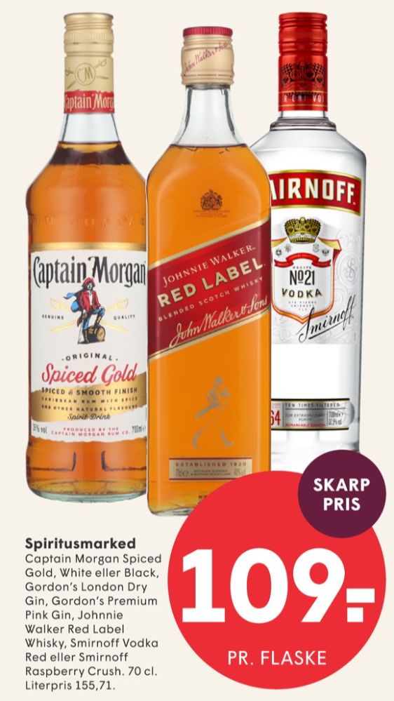 Smirnoff Raspberry Crush, Vodka