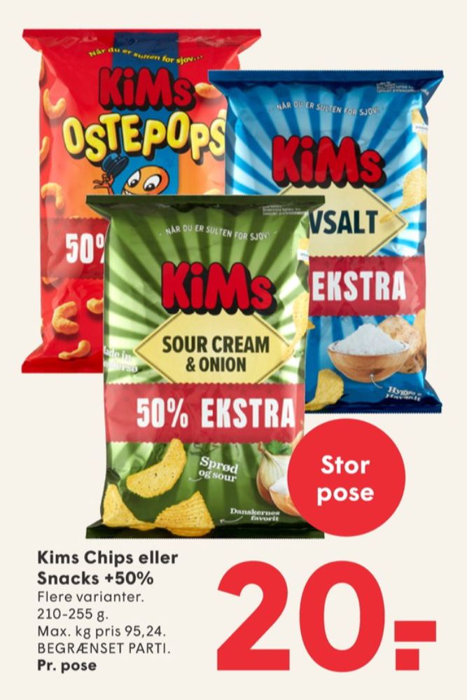 Kims, Sour Cream & Onion Chips