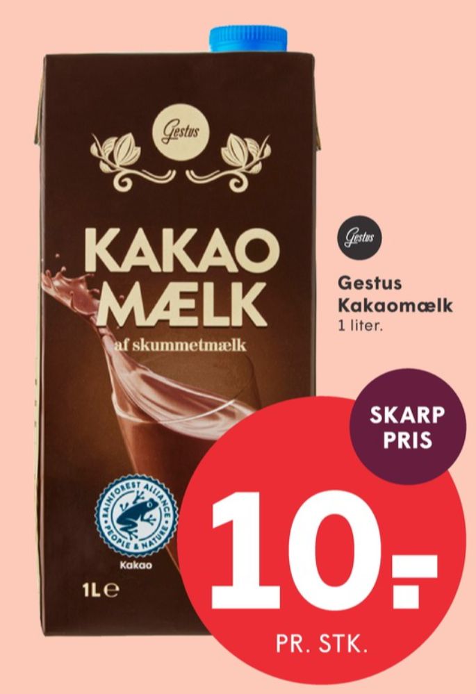 Gestus, Kakaomælk
