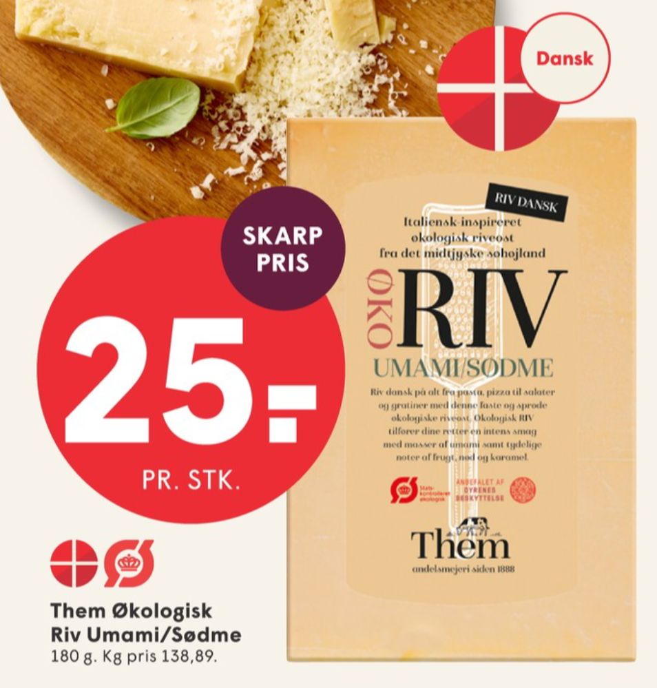 Them Ost Riv Umami, Skæreost