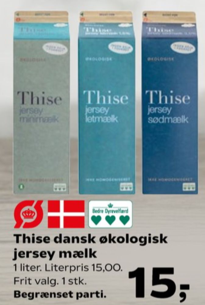 Thise, Jersey Sødmælk