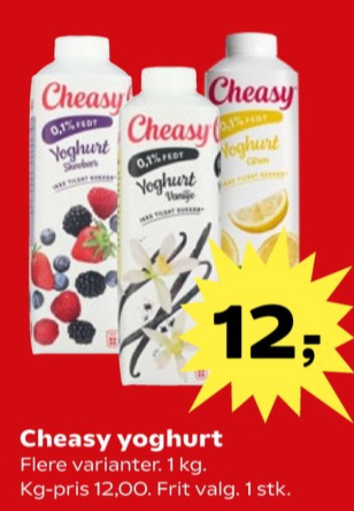 Cheasy, Citron Yoghurt