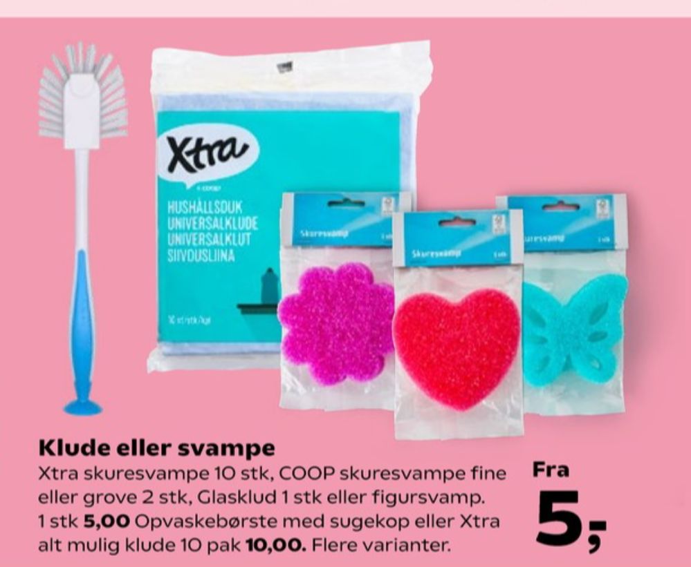 Xtra, Skuresvampe